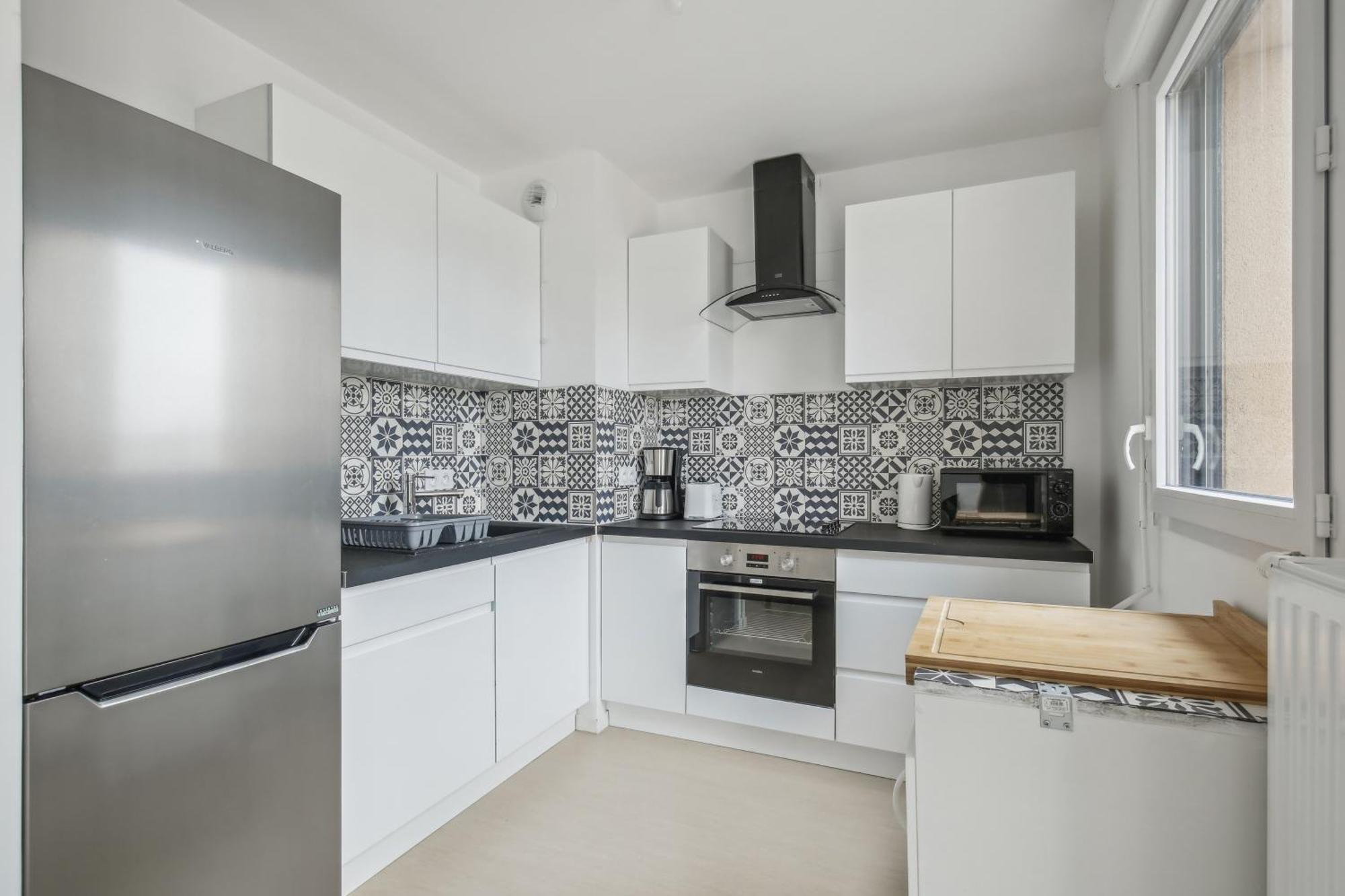Appartement Chic And Spacious With Parking Cergy